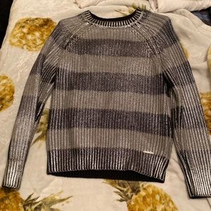Michael Kors Chick Silver Metallic Sweat